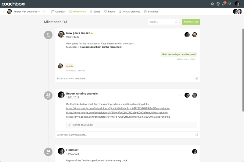 Communicate with your athlete and team